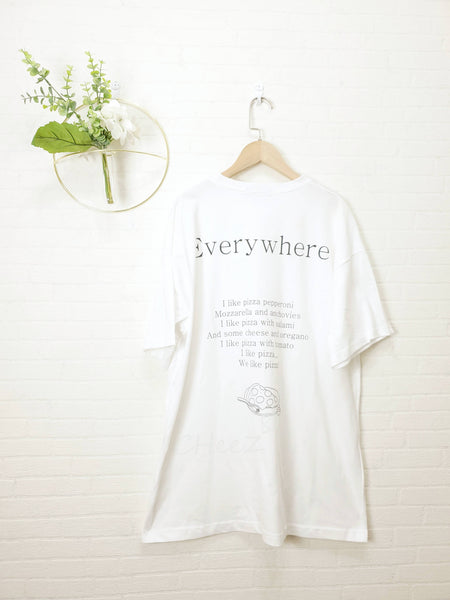 韓國 everywhere TEE (三色入：白、柚子黃、啡)